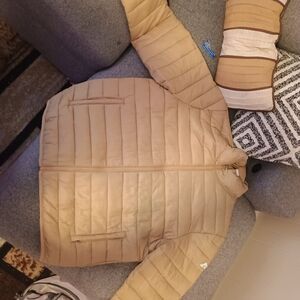Ozark Trail Tan Puffer Jacket